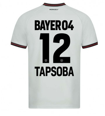 Bayer Leverkusen Edmond Tapsoba #12 Bortatröja 2023-24 Kortärmad